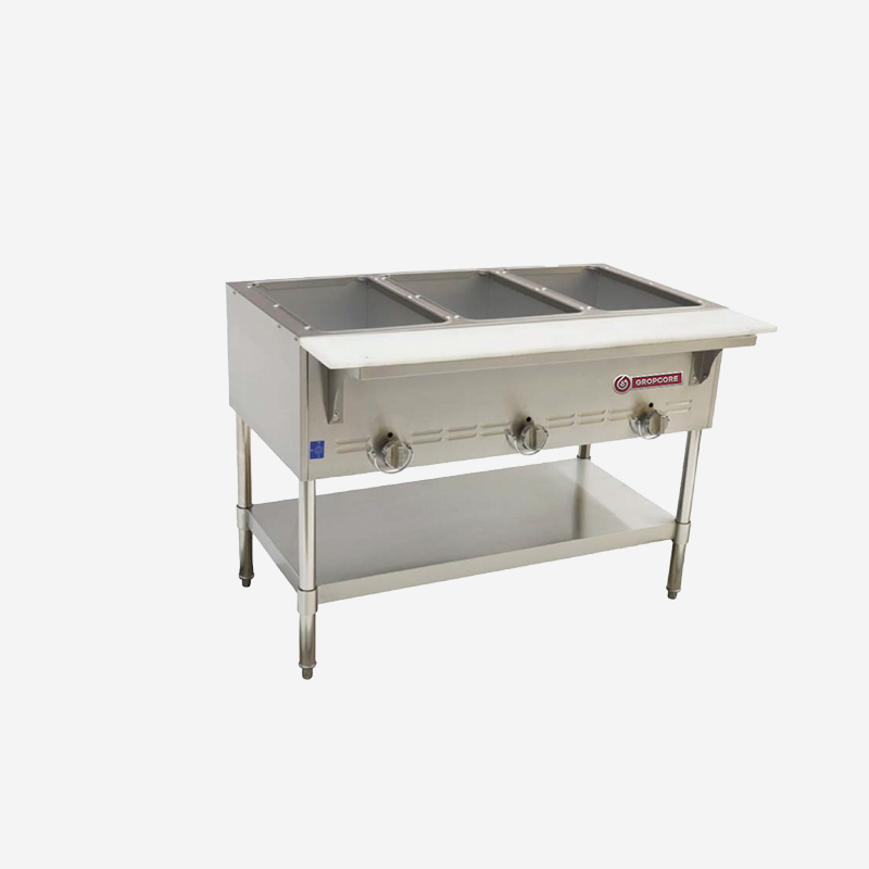 GAS STEAMING TABLE